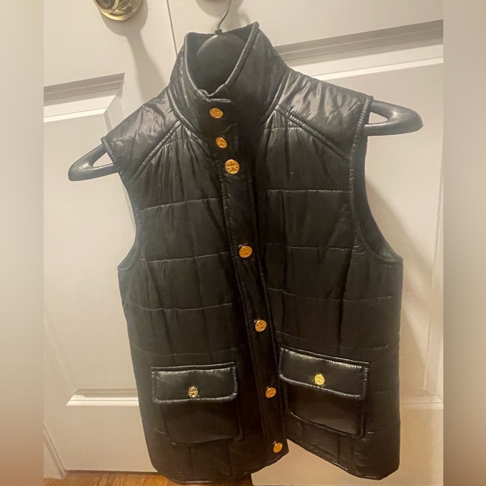 Tory Burch Black vest XS